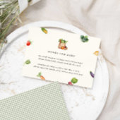 Boeren verkopen lokaal geteelde boeken voor Baby s Informatiekaartje