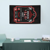 Boeren verkopen rookvlees spandoek (Beurs)