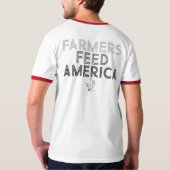 BOEREN VOEDEN AMERIKA T-Shirt (Achterkant volledig)