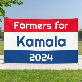 Boeren voor Kamala Harris 2024 Enorm Spandoek