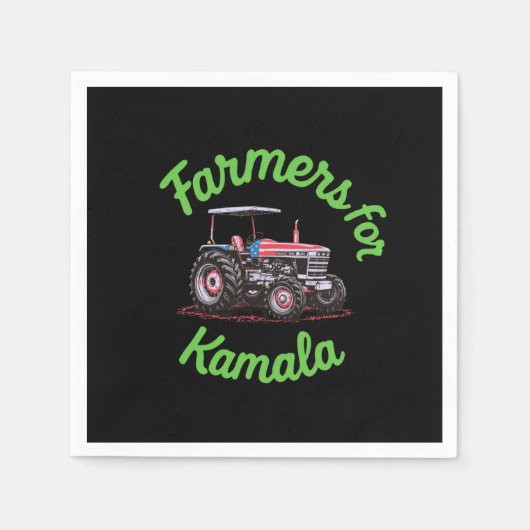 Boeren voor Kamala steunen Harris voor President Servet (Voorkant)