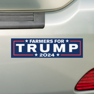 Boeren voor Trump 2024 Bumpersticker