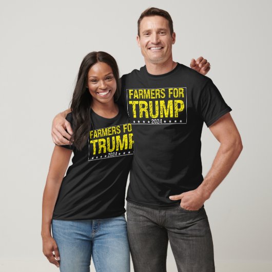 Boeren voor Trump 2024 T-shirt (Unisex)