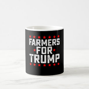 Boeren voor Trump presidentsverkiezing vintage Koffiemok