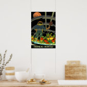 Boeren wilden overleven op Mars Poster (Keuken)
