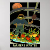 Boeren wilden overleven op Mars Poster (Voorkant)