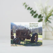 Boeren zijn... briefkaart (Staand voorkant)