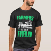 Boeren zijn op hun terrein nog niet vertrouwd t-shirt (Voorkant)
