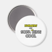 Boeren zijn Sofa King Cool Magneet (Voorkant / Achterkant)