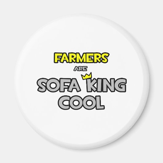Boeren zijn Sofa King Cool Magneet (Voorkant)