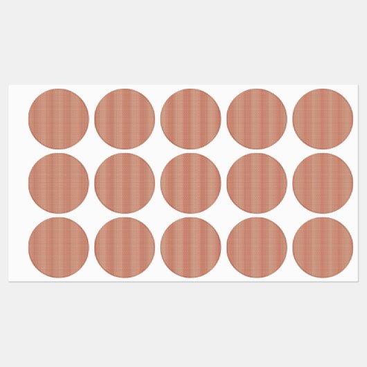 Boerenbedrijf Potlabel in Rustiek Rood Labels (Vel)