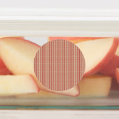 Boerenbedrijf Potlabel in Rustiek Rood Labels (Aangebracht)