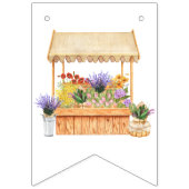 Boerenbloemenmarkt Bruidsdouche Vlaggetjes (Eerste vlag)