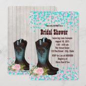 Boerenburen Bruiloft Bridal Shower Kaart (Voorkant / Achterkant)