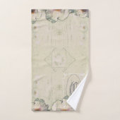 Boerencharme Boom Pioen Monogram Bad Handdoek (Handdoek)