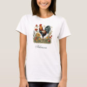 Boerenerf Kip Haan Tshirt (Voorkant)