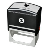Boerenerf Logo met Retro Haan Zelfinktende Stempel (Product)