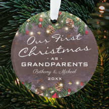 Boerenerstkerstmis als grootouders