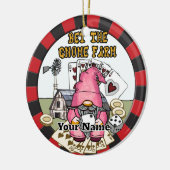 Boerengnome keramisch ornament (Links)