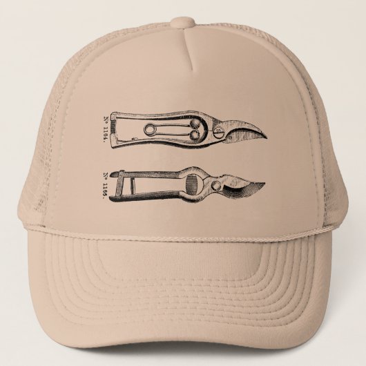  boerenhoed voor tuinbouwprogramma's trucker pet (Voorkant)