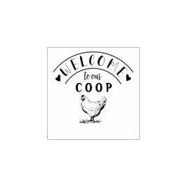 boerenhoen | Gepersonaliseerde rubberen stempel