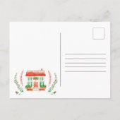 boerenhond | Mudroom Moving Aankondiging Briefkaar (Achterkant)