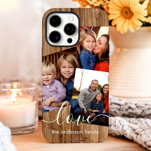 Boerenhout Familie Foto Collage Case-Mate iPhone Case