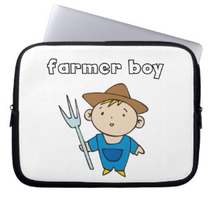 boerenjongen laptop sleeve