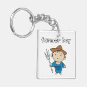 boerenjongen sleutelhanger (Voorkant Links)