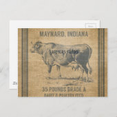 boerenkaasje briefkaart (Voorkant / Achterkant)