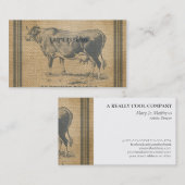 boerenkaasje visitekaartje (Voorkant / Achterkant)