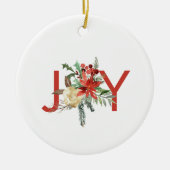 boerenkadel met ornament met kerstversiering (Voorkant)