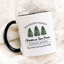 Boerenkerstboomgaard Monogram Familie