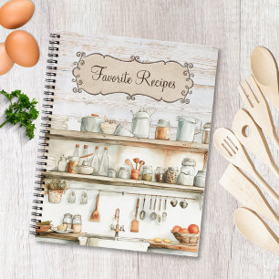 Boerenkeuken Receptenboek van Houten Boerderijstij Notitieboek