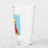 Boerenkinderen op een hooibaal, glas (Links)