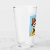 Boerenkinderen op een hooibaal, glas (Rechts)