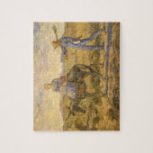 Boerenkoppel op weg naar het werk door Vincent van Legpuzzel (Verticaal)