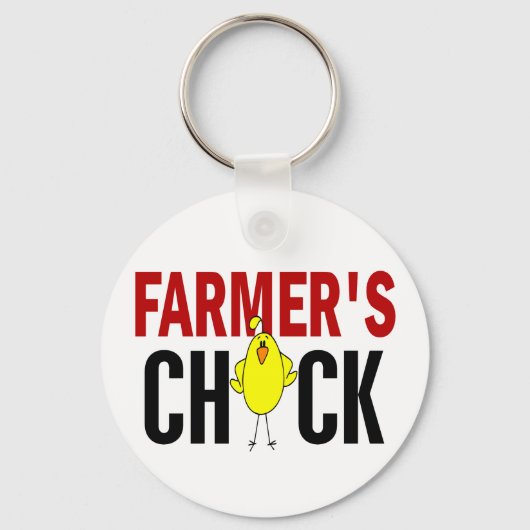 Boerenkuiken Sleutelhanger (Voorkant)