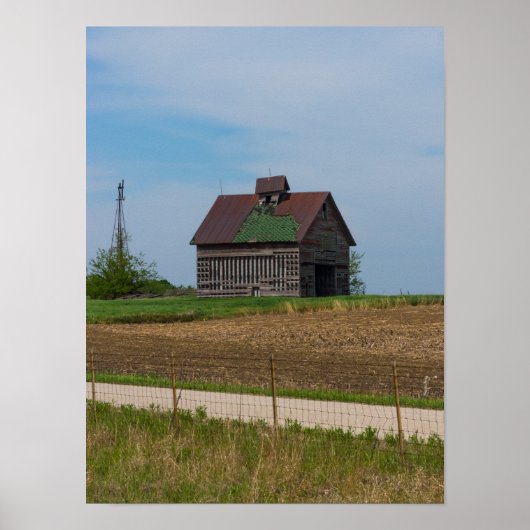 Boerenleven in Illinois Poster (Voorkant)