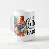Boerenleven Koffiemok (Voorkant links)