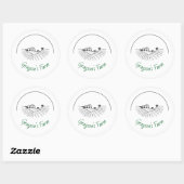 Boerenleven  ronde sticker (Vel)