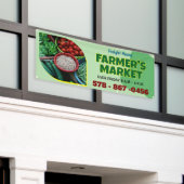 Boerenmarkt Aangepaste Outdoor Banner (Buitenkant Gebouw)