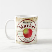 Boerenmarkt appels bord koffiemok (Links)