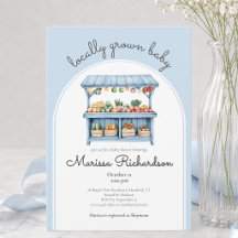 Boerenmarkt Baby Jongens Baby Shower