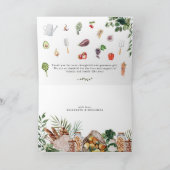 Boerenmarkt | Baby shower Dank u Bedankkaart (Binnen)