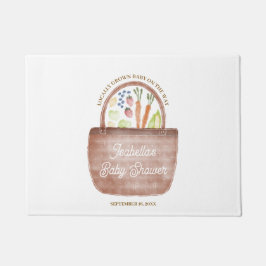Boerenmarkt Baby Shower Deurmat