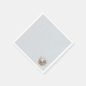 Boerenmarkt Blauw Vers  Servet (Hoek)