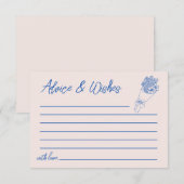 Boerenmarkt Bloem Boeket Advies & Wensen Notitiekaartje (Voorkant / Achterkant)