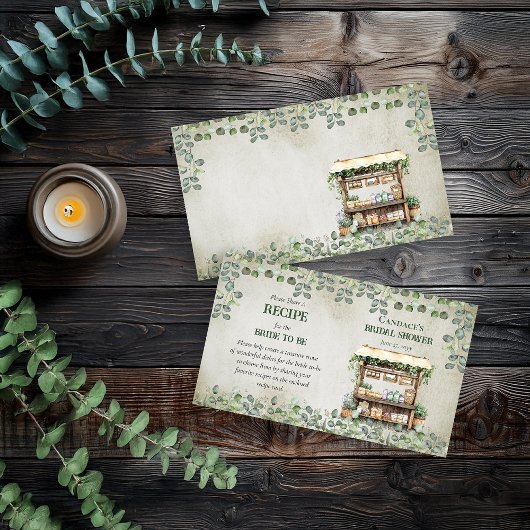 Boerenmarkt Boerderij Stand Oproep voor Recepten I Informatiekaartje