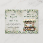 Boerenmarkt Boerderij Stand Oproep voor Recepten I Visitekaartje (Voorkant)